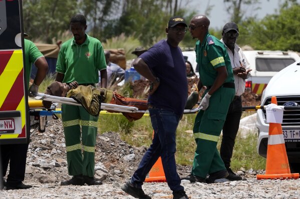 South Africa Mine Victims